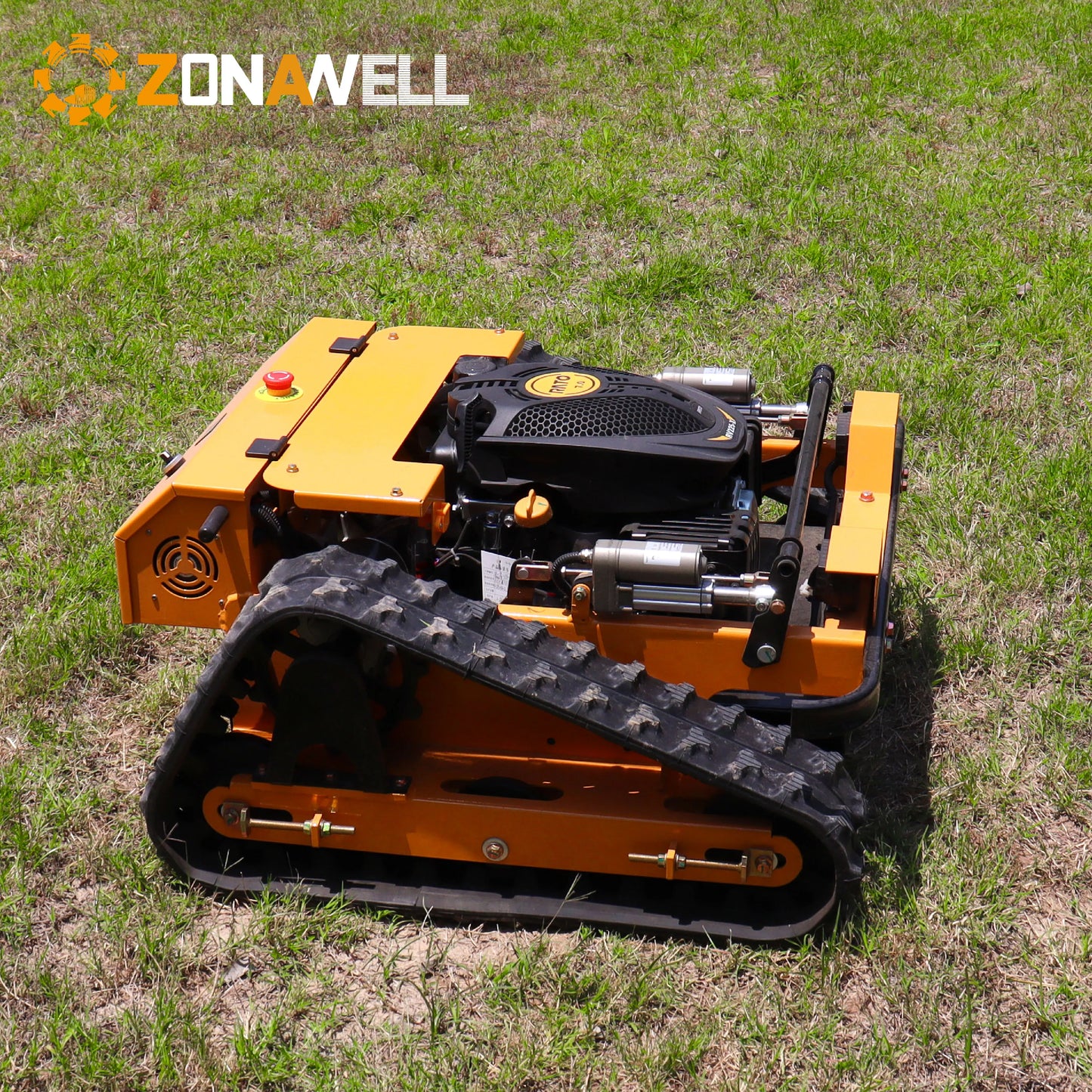 Intelligent control, professional and efficient commercial remote control self-propelled lawn mower, lawn management expert