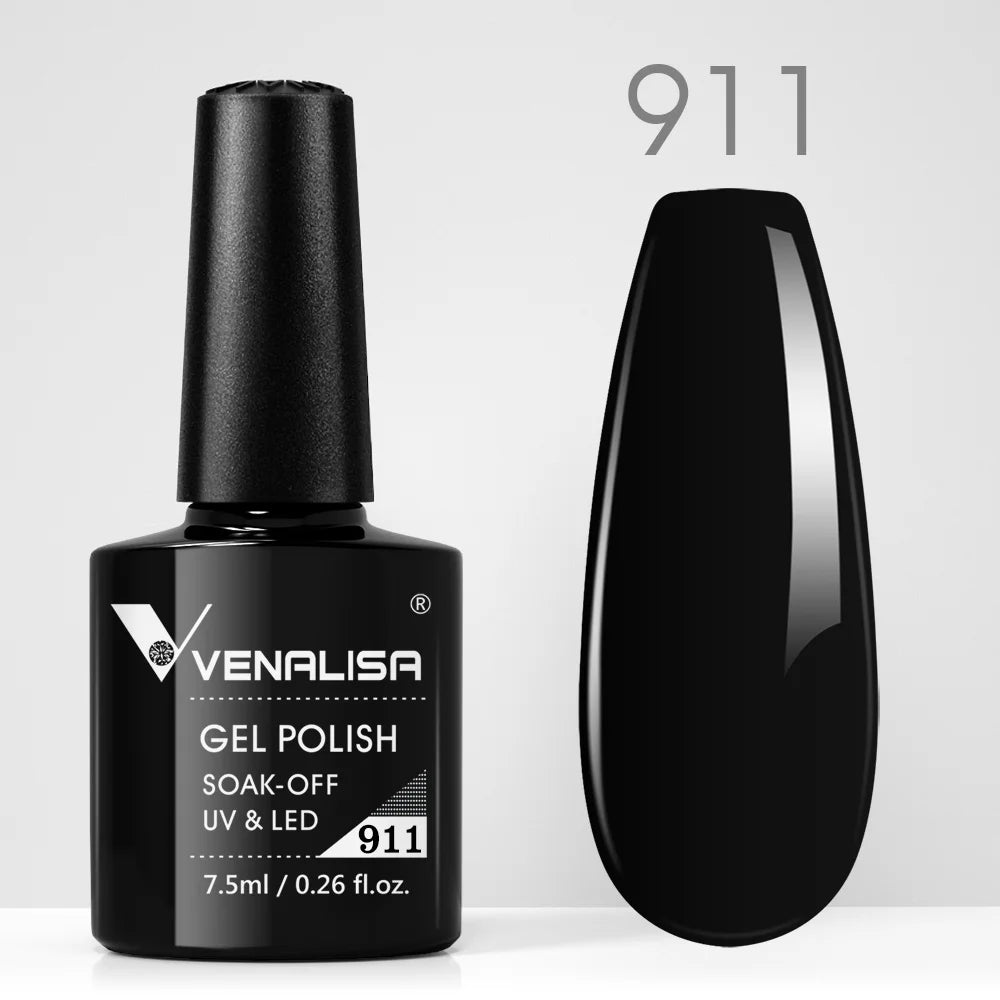 VENALISA Nail Gel Polish Semi Permanent Gellack Nail Art Salon TPO Free Glitter 7.5ml Soak off Organic UV LED Nail Gel Varnish