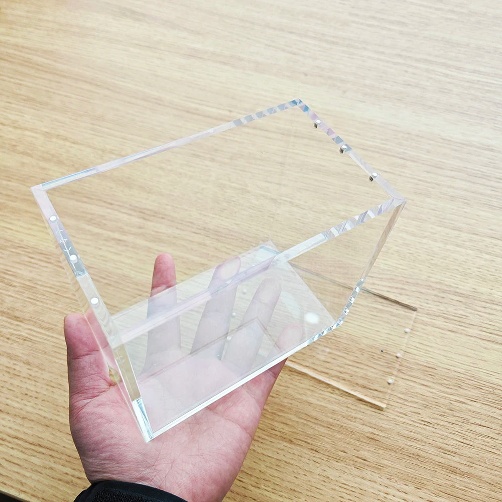 DISPLAY BOX For POKE Acrylic Dust-Proof Booster Show Case ETB Protection Poke Box Protector Transparent Plastic Acrylic Case