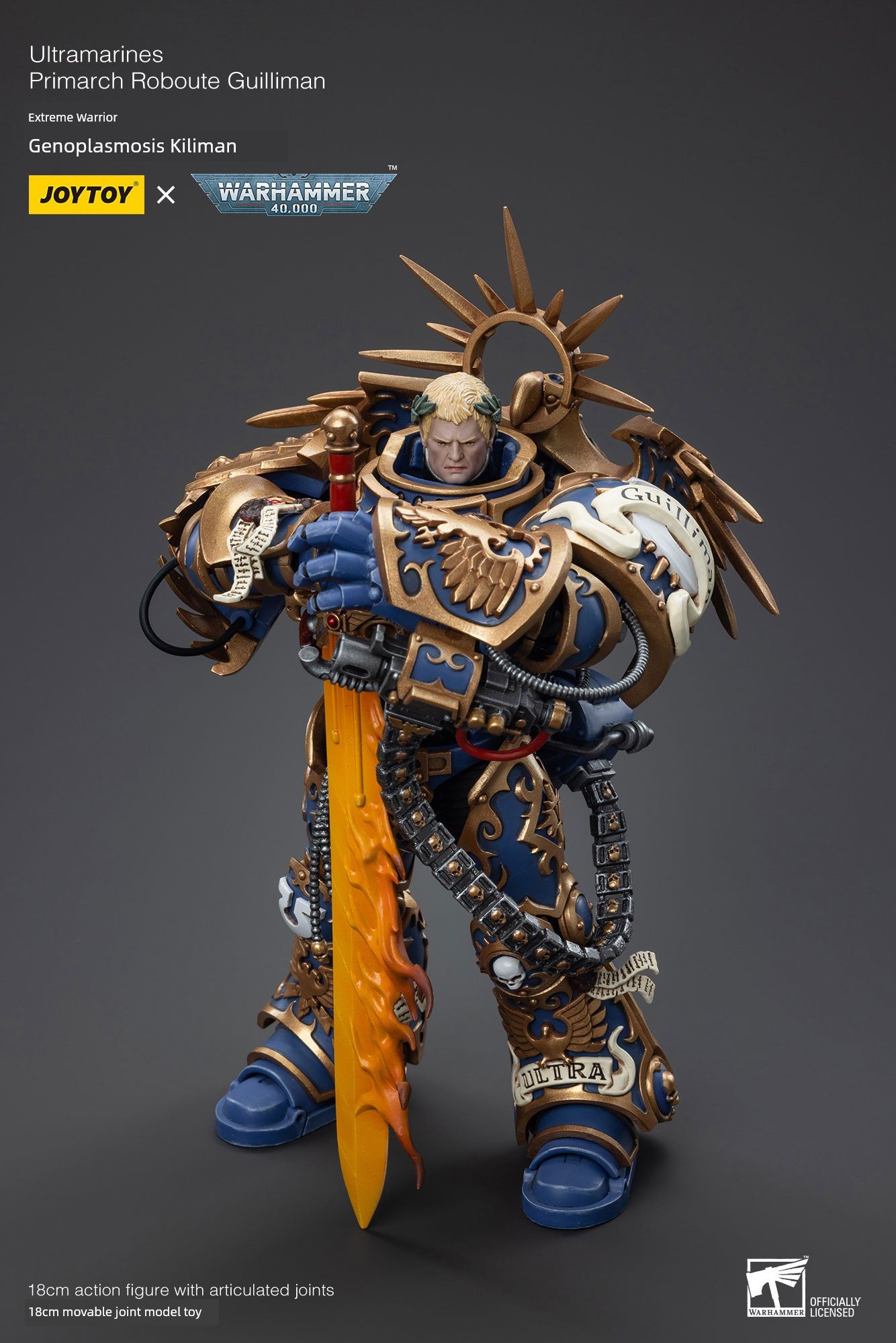 Joytoy Dark Source Warhammer 40K Extreme Warrior Genie Robert Kiriman Jt6342 Soldier Model