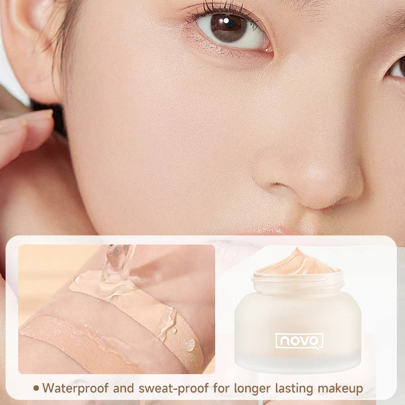 Moisturizing Matte Foundation & BB Cream,Full Coverage Concealer,Long Lasting,Oil Control,Waterproof,Non-Clumpy, Evens Skin Tone