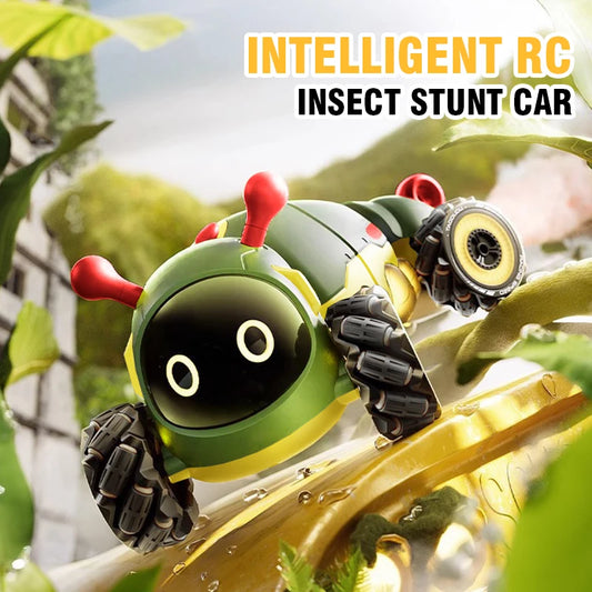 RC insect Car Climbing Stunt Spray Electric Cars robot  Radio remote control model RC Drift RacingToys for children boys Girls