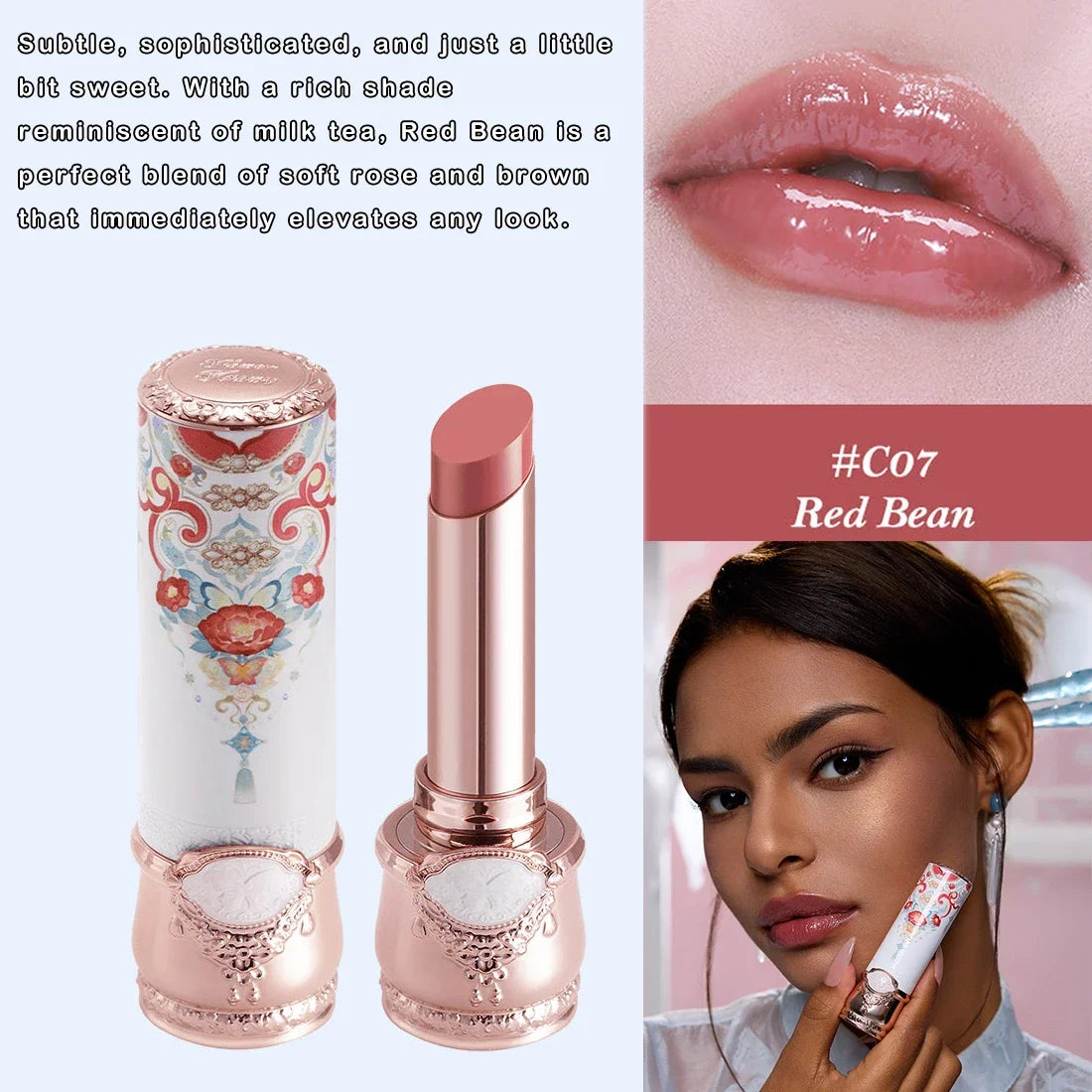 Flower Knows Little Angel Velvet Matte Lipstick Waterproof Long Lasting Soft Moisturizing Lip Gloss K Beauty Clean Girl Makeup