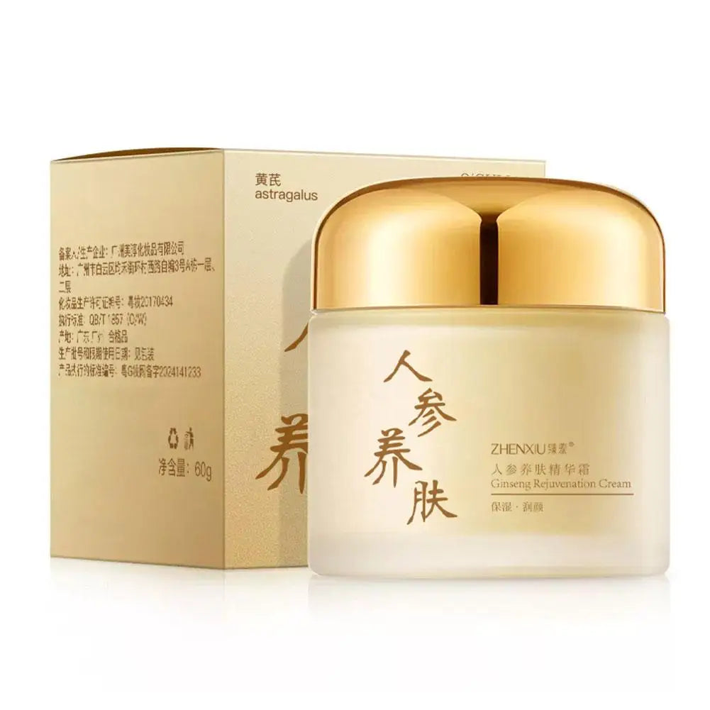 Chinese Ginseng Face Cream Anti-wrinkle Moisturizing Smoothing Ginseng Serum Anti Aging Reduce Fine Lines Moisturizer Skin Care