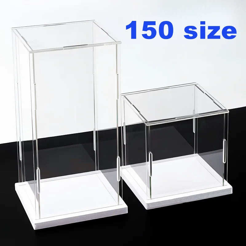 Clear Self-Assembly Acrylic Display Case
