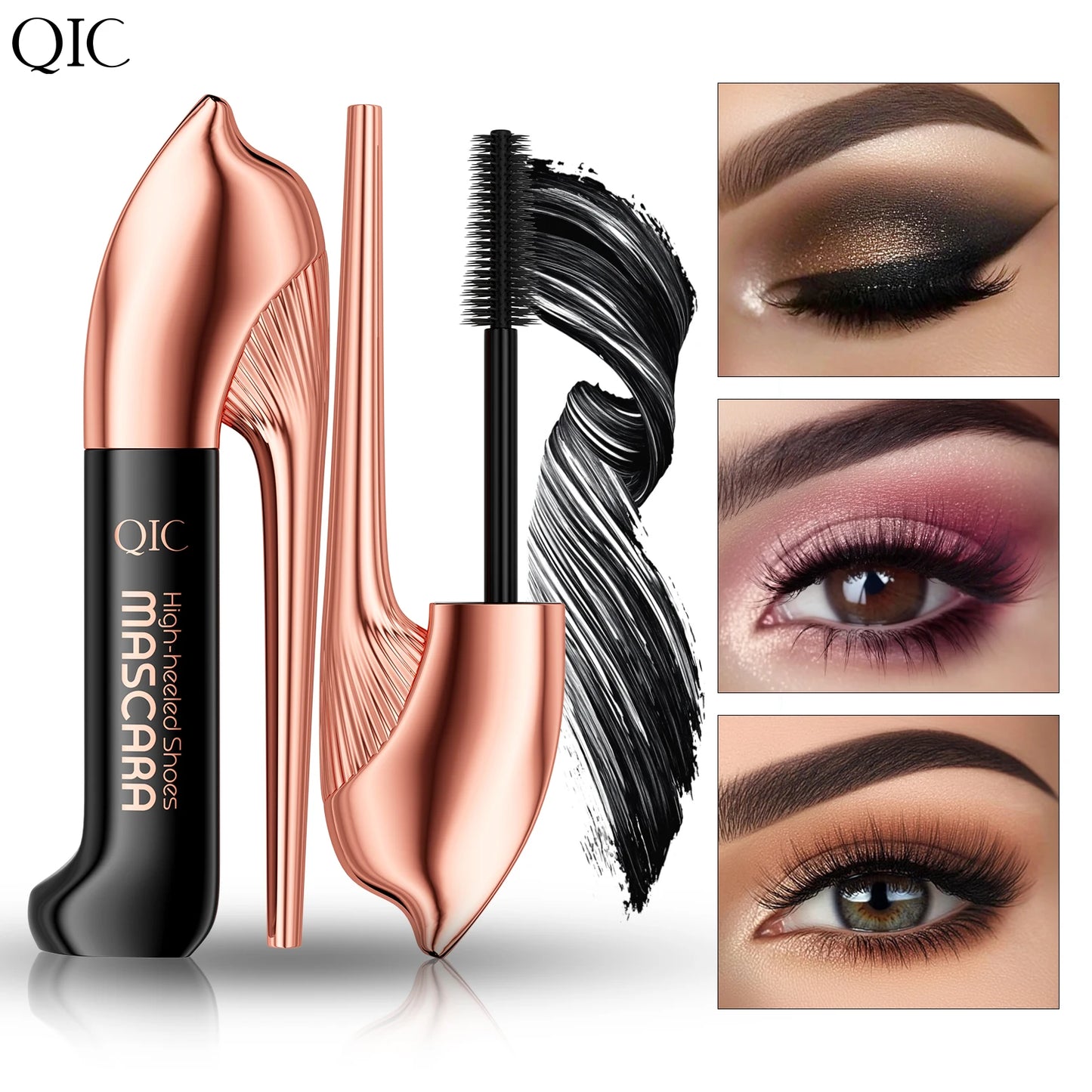 Black waterproof Mascara for all Lengthening make up products Eyelash Extension Eye Lashes mascara 4d effect Korean cosmetics