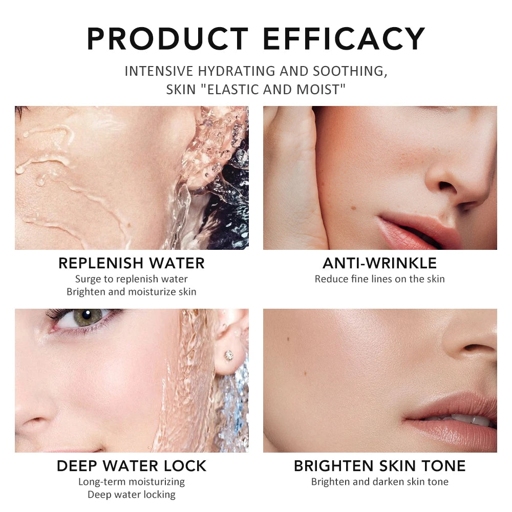 5PCS Collagen Face Masks Deep Hydrating Moisturizing Brightening Firming Skin Facial Masks Split Sheet Mask Korean Skin Care