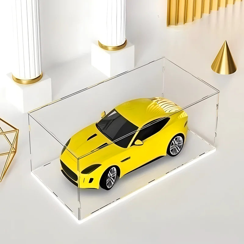 Clear Self-Assembly Acrylic Display Case