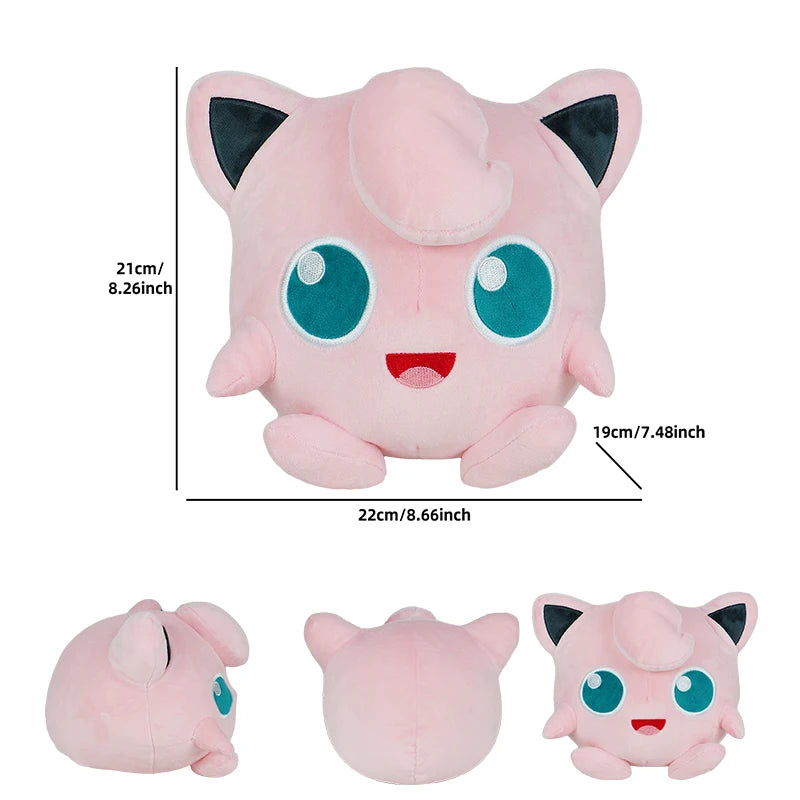 Original Jigglypuff Stuffed Doll Plush Toys Gengar Clefairy Marill Cartoon Kawaii Birthday Gift For Kids Collectio