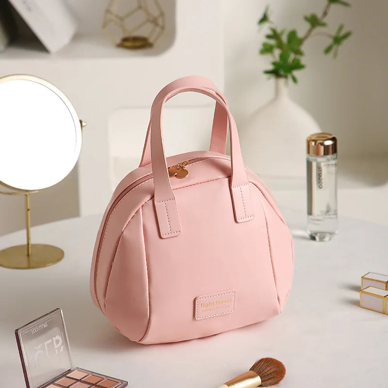 Makeup bag for Women Portable For Business Trips Toiletries Organizing Bags PU Cosmetic Beauty Bag