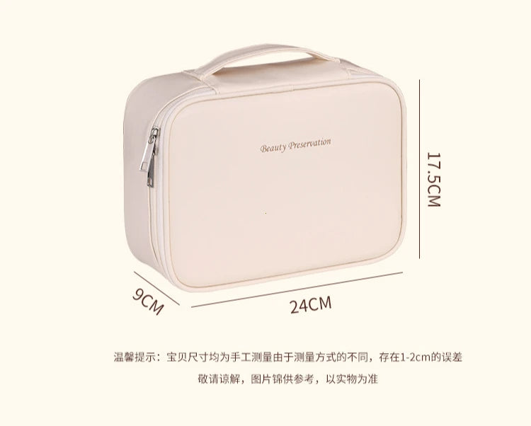 Women Cosmetic Bag Large Capacity Makeup Organizer Travel Toiletry Case Portable Storage Pouch Beauty Accessories Bag for Women