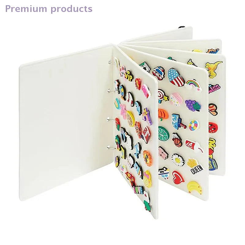 Practical Felt Pin Display Book Storage Case - Pin Organizer Bag Protective Cover Brooch Earring Storage Holder for Collectors