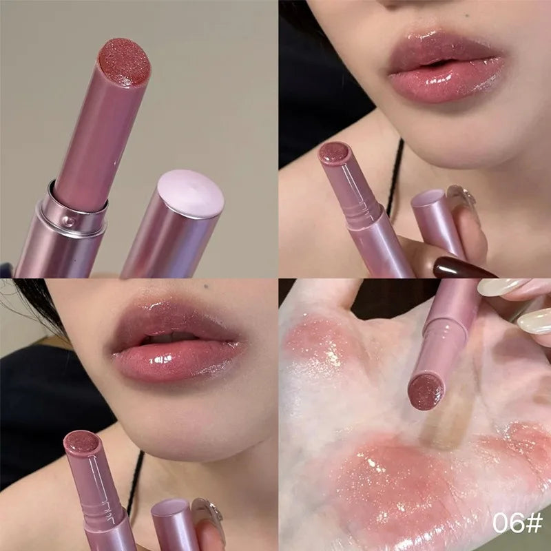 1Pc Moisturizing Velvet Matte Lipstick Hazelnut Mousse Long Waterproof Light Natural Warm Brown Red Toned Lip Tint Make Up Stain