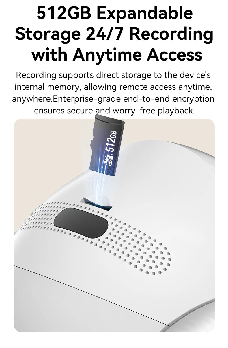 AIOOK Automatic Charging Robot Camera HD 2K 5G WIFI IP Camera Pet Mobile Tracking Night Vision CCTV Remote View TUYA APP Camera