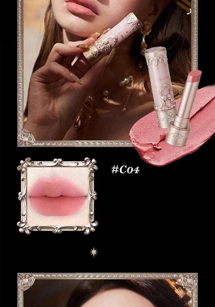 Flower Knows Little Angel Velvet Matte Lipstick Waterproof Long Lasting Soft Moisturizing Lip Gloss K Beauty Clean Girl Makeup