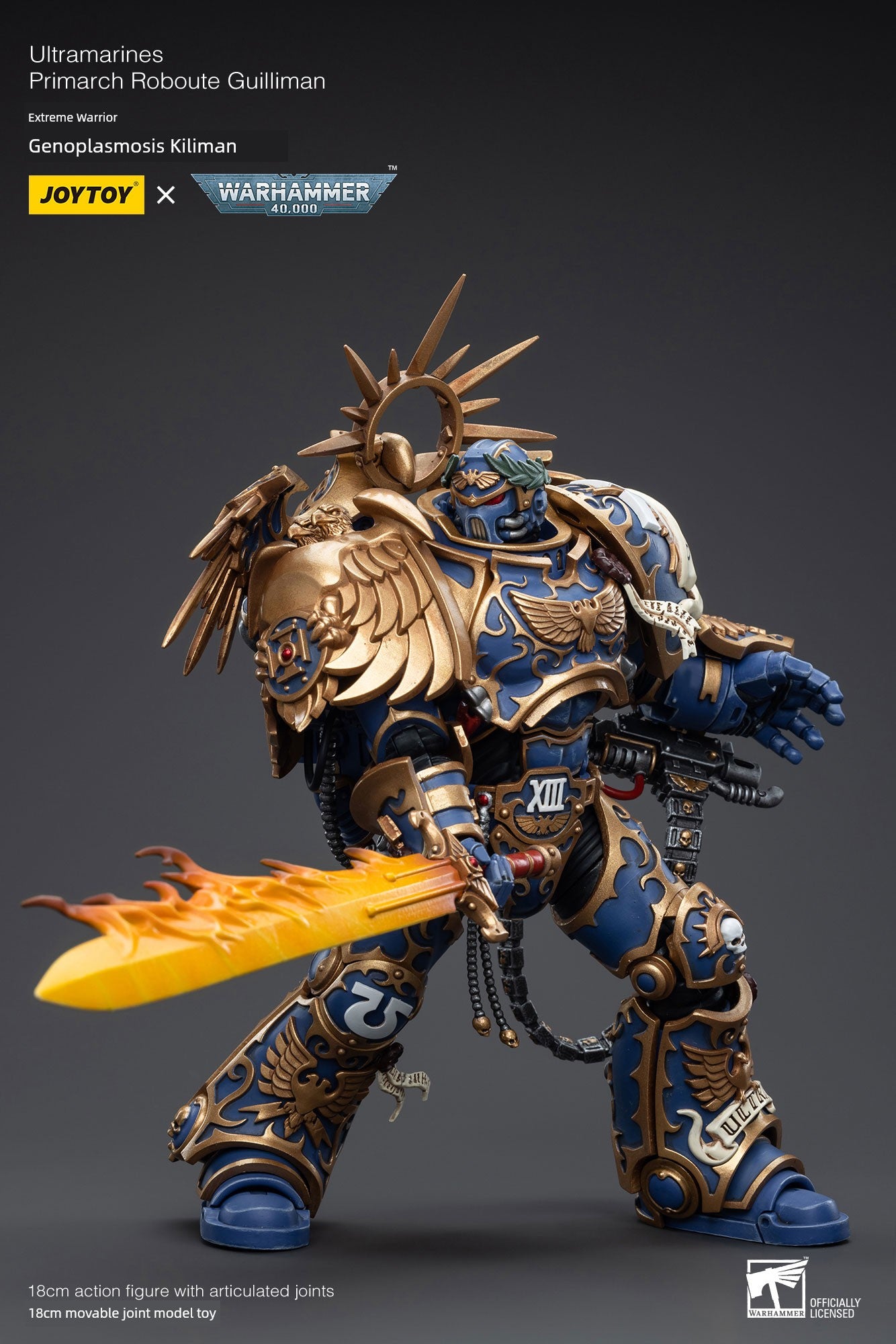 Joytoy Dark Source Warhammer 40K Extreme Warrior Genie Robert Kiriman Jt6342 Soldier Model