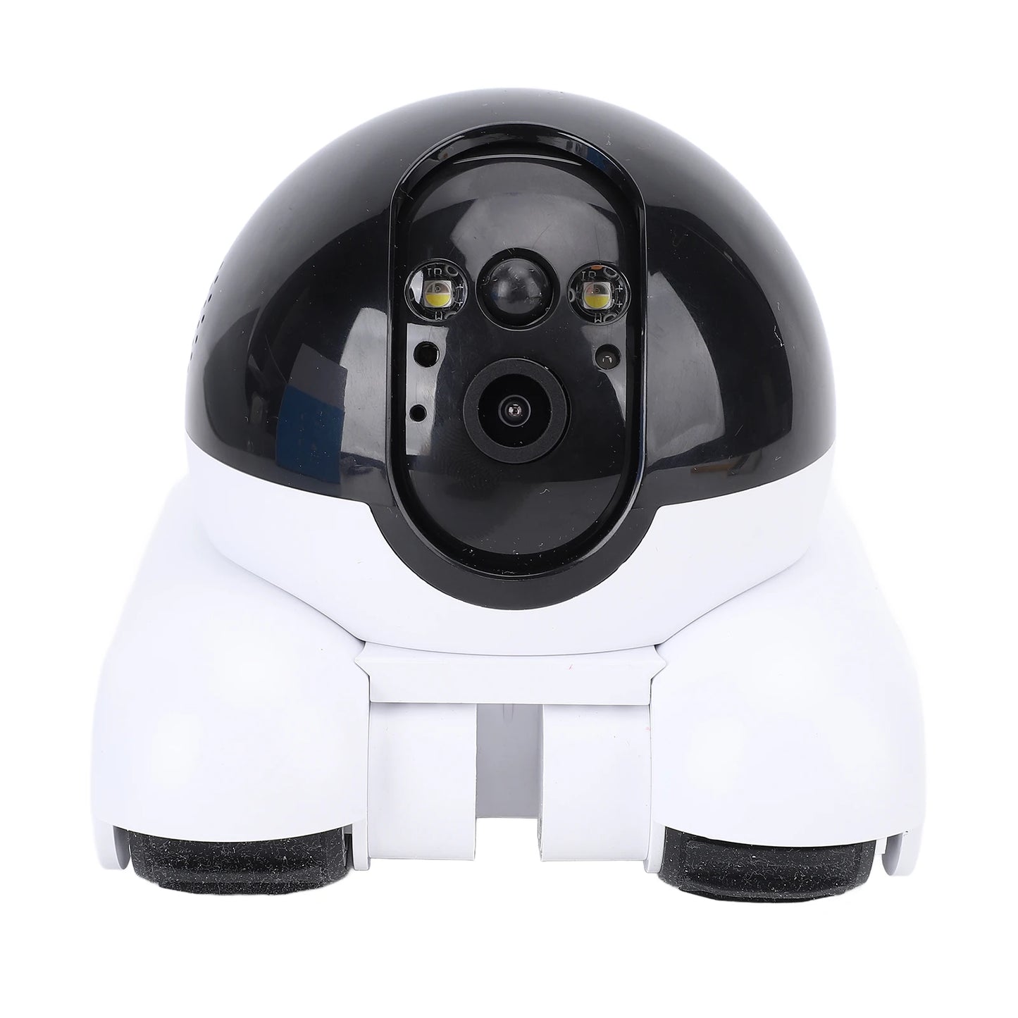 Indoor Security Camera 2MP Double Lens 5200mAh Rechargeable Battery APP Remote Control Pet Robot Camera for Home for Cats Dogs