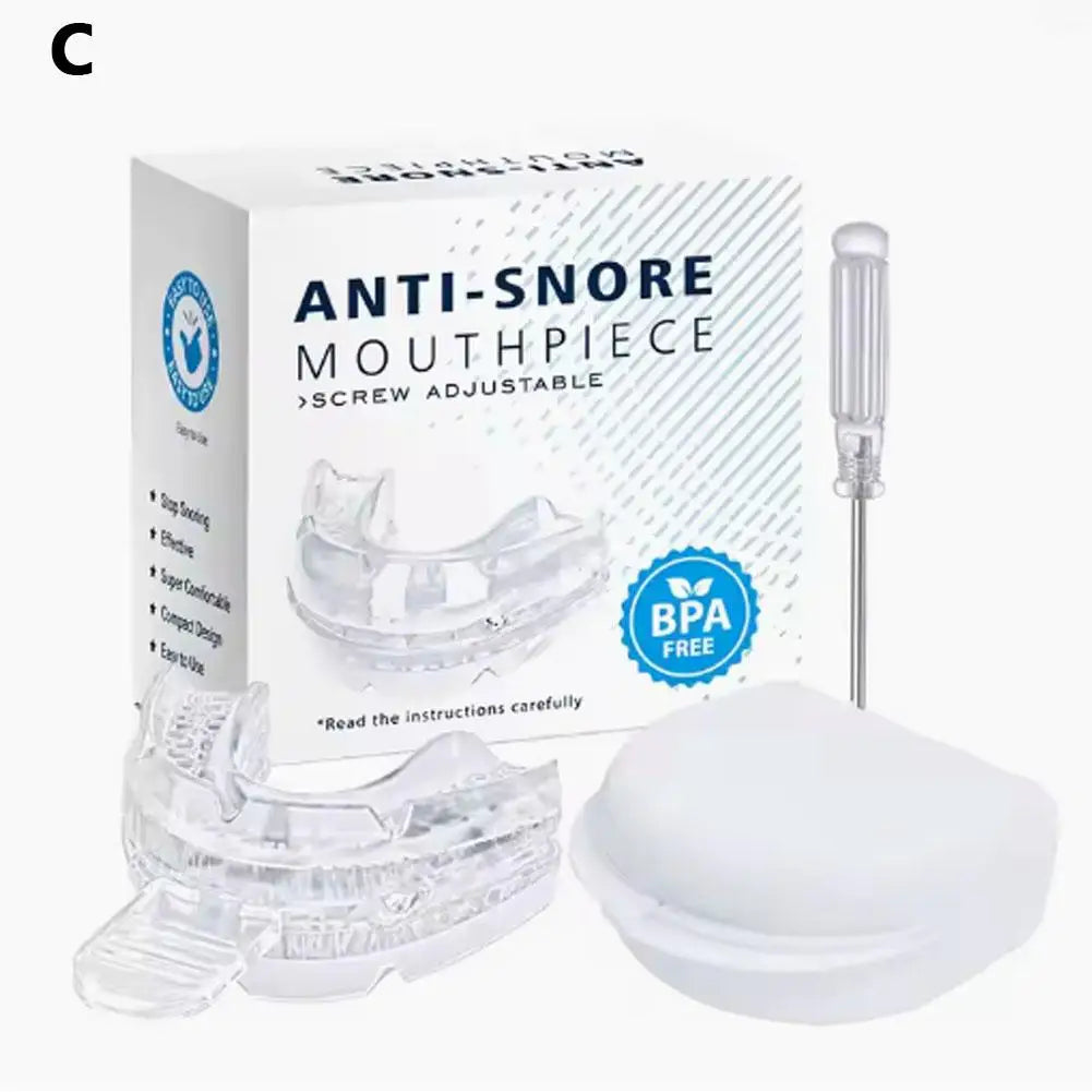 Anti Snoring Mouth Guard Adjustable Anti-Snoring Mouthpiece Sleeping Devices Bruxism Snoring Stopper Improve Sleep Mouthpiece