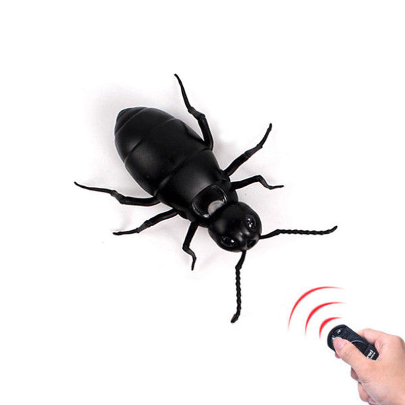 Trick Electric Cockroach Pet RC Simulation Spider Robotic Remote Control Ant Toy Halloween Xmas Mini Gift for Adult Prank Insect