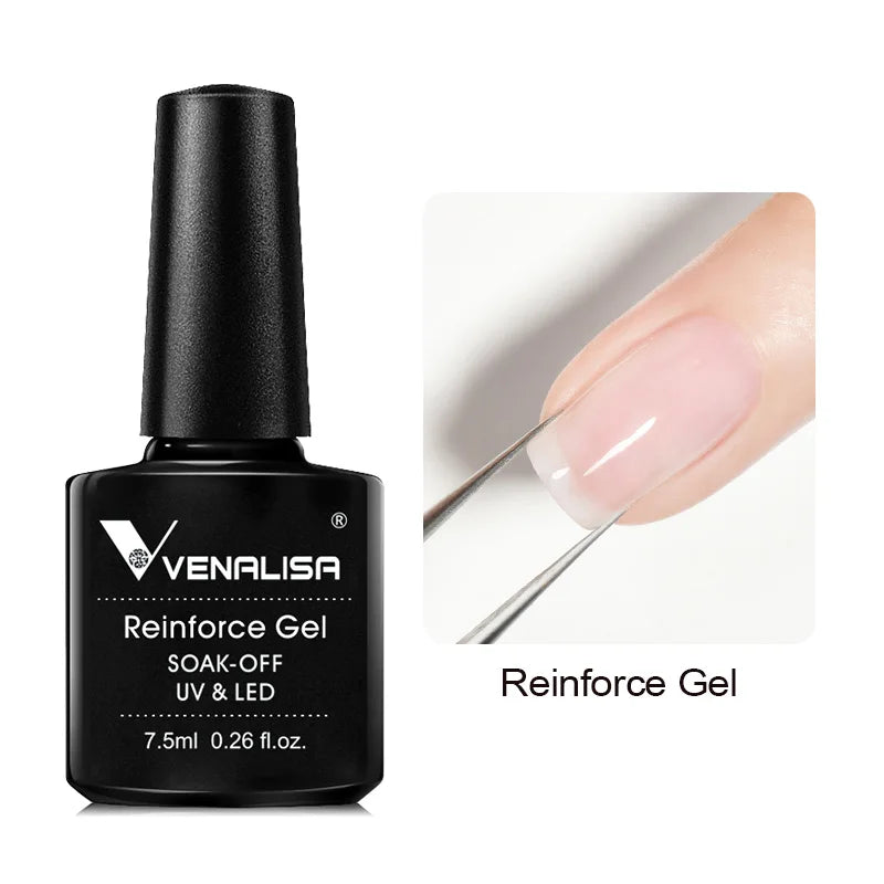 VENALISA Nail Gel Polish Semi Permanent Gellack Nail Art Salon TPO Free Glitter 7.5ml Soak off Organic UV LED Nail Gel Varnish
