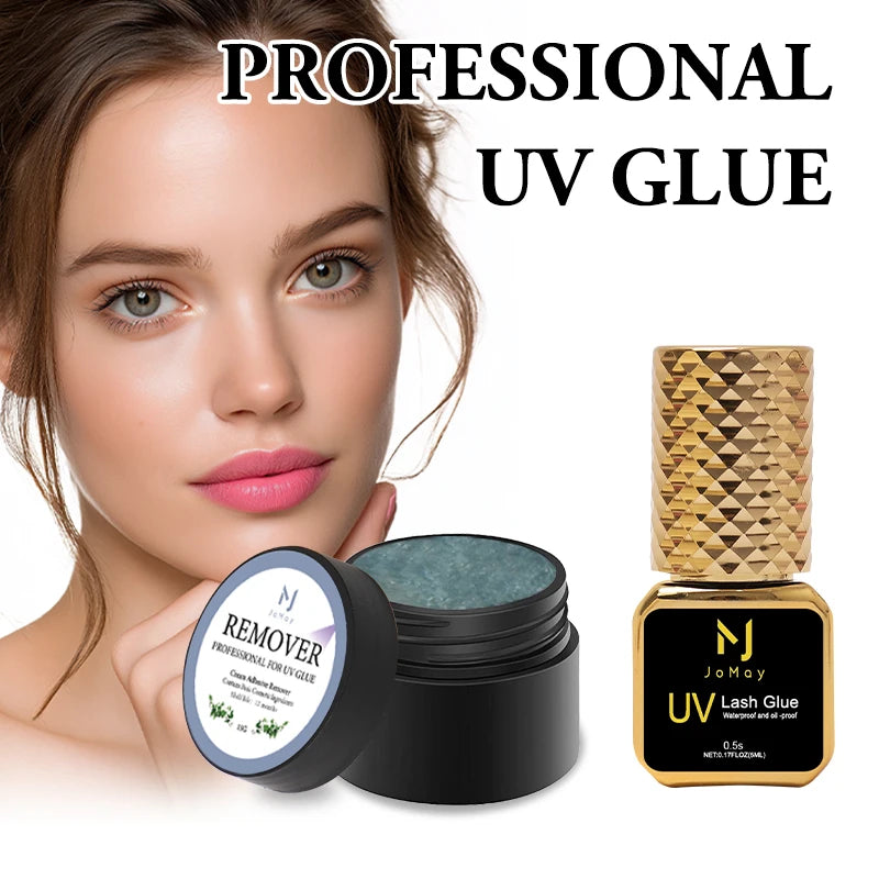 15g UV Eyelash Glue Lash Extensions Remover Cream Professional Makeup Tools Lash UV Glue Remover Cream for Eyelash Extension UV