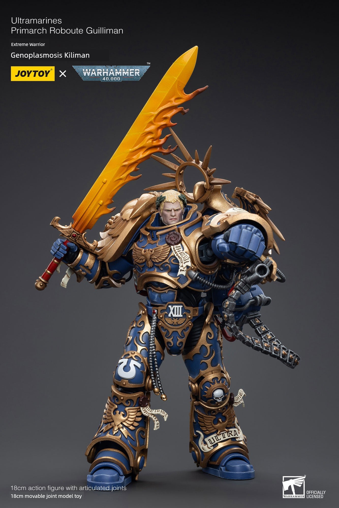 Joytoy Dark Source Warhammer 40K Extreme Warrior Genie Robert Kiriman Jt6342 Soldier Model