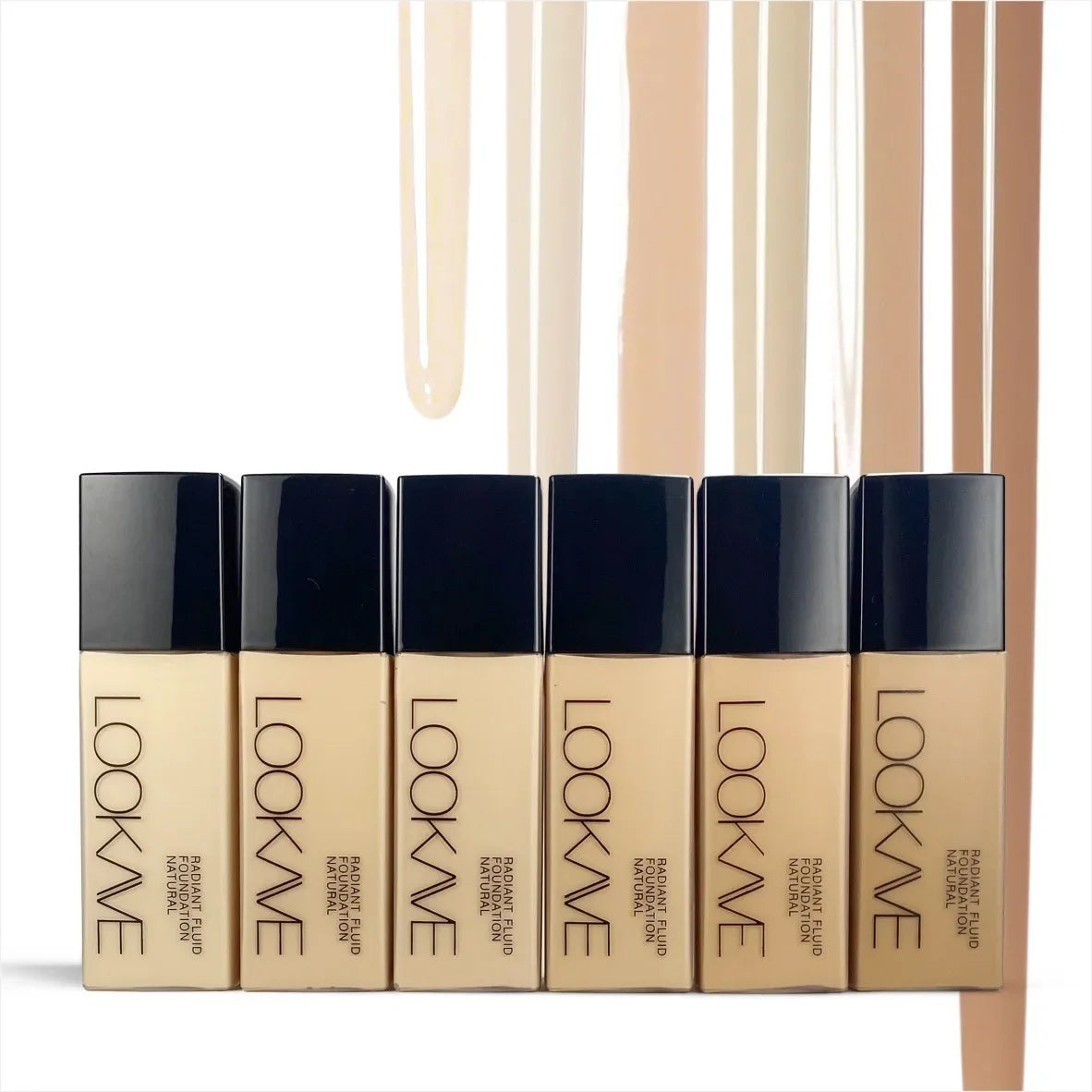 Breathable Matte Foundation Natural Nude Wheat Long Lasting Moisturizing Sweat-proof Liquid Concealer BB Cream for Women Makeup