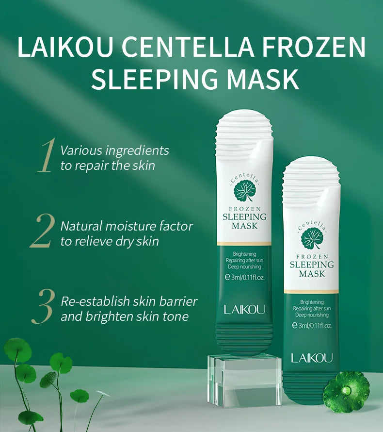 LAIKOU 7pcs Moisturizing Facial Mask Anti Wrinkle Firming Hydrating Sleeping Face Masks Face Mask Beauty Korean Skin Care