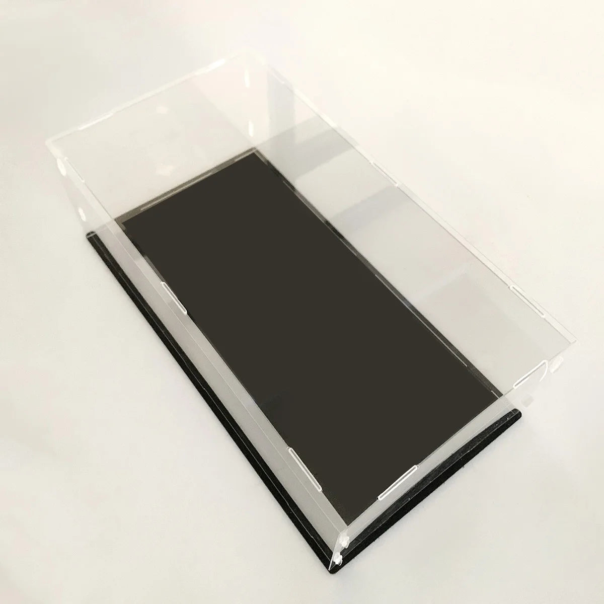 1:14 Scale Transparent Acrylic Display Box, Suitable for Protection and Display of Small Collections of Toy Car Model Building Blocks (Inner Circle Size 37X19X12Cm)