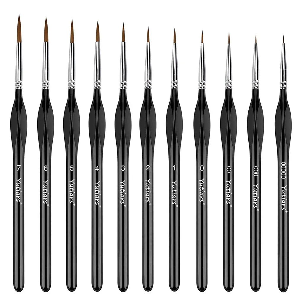 Professional Miniature Paint Brush Set For Warhammer 40K, Dnd, Citadel & Scale Models