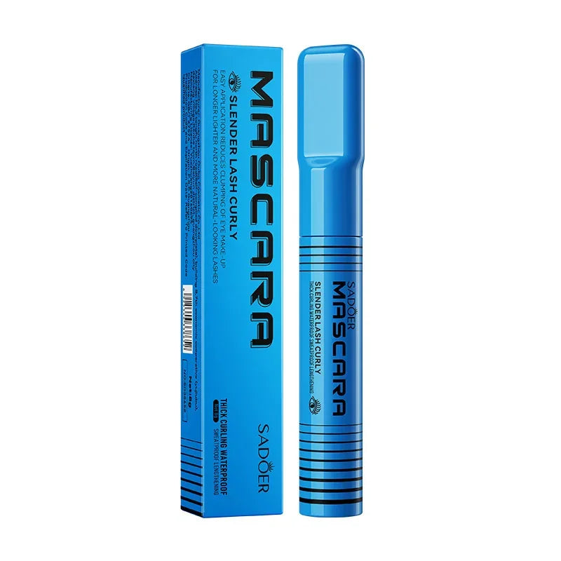 5D Waterproof Mascara Lengthening Eyelashes Women's Make-Up Waterproof Mascara Black Silk Fibre Mascara Korean Cosmetics New