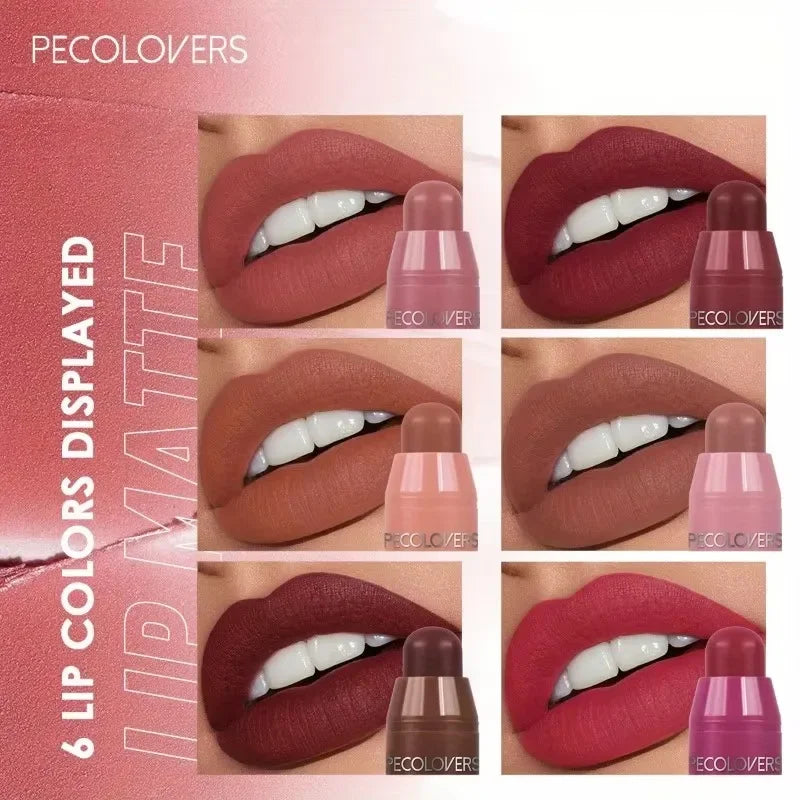 Velvet Lipstick Lasting Nude Matte Lipstick Non-stick Waterproof Sexy Lip Balm Lip Pencil Women Cosmetics Makeup