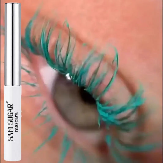 Red Brown Eyelashes Mascara Christmas Stage Makeup Colored Mascara Cream Blue Green Lasting Waterproof Mascara Curling Eyelashes