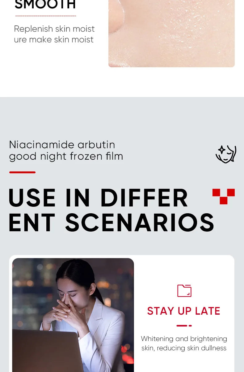 30pcs BIOAQUA Rice Raw Pulp Sleeping Facial Masks Whitening Face Mask Anti Wrinkle Anti-aging Moisturizing Collagen Face Masks