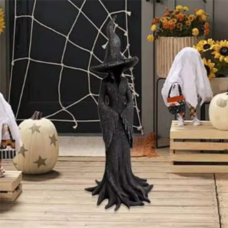 HHO-Craft Halloween Girl Decorations Halloween Crafts Ornaments Ghosts Decoration Outdoor Accessories