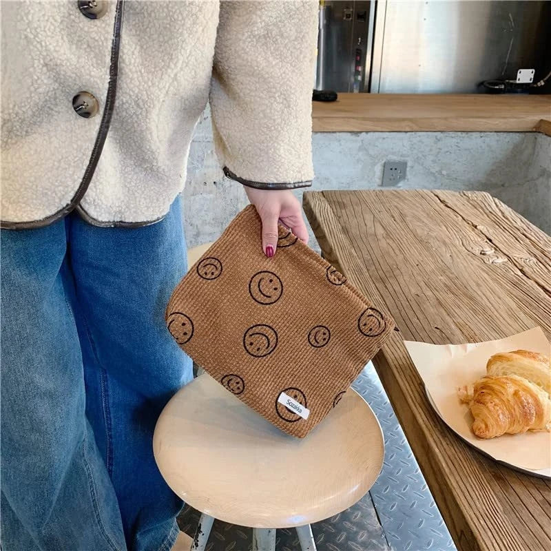 Makeup Bag Travel Toiletry Bag Cute Makeup Brushes Bag Cosmetic Bags for Women Zipper Makeup Bags for Purse