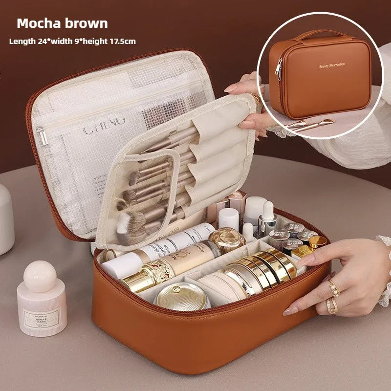 Women Cosmetic Bag Large Capacity Makeup Organizer Travel Toiletry Case Portable Storage Pouch Beauty Accessories Bag for Women