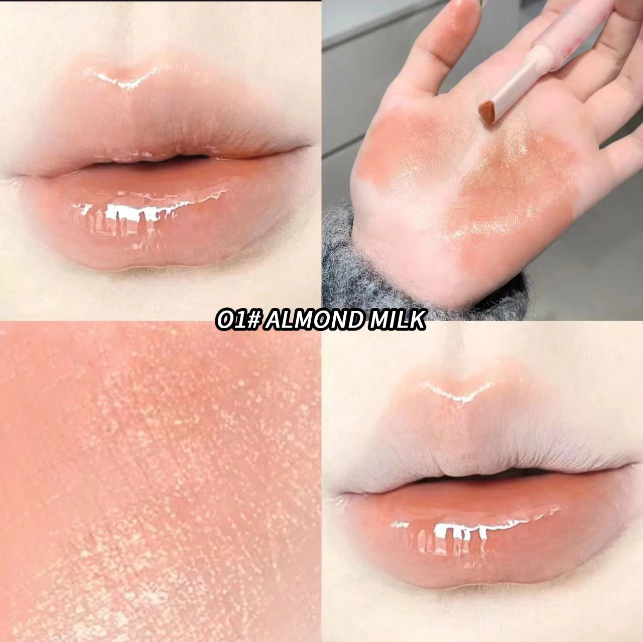 Jelly Heart Lipstick Gogo Little Bear Flower Language Secret Meaning Moisturizing and Hydrating Color Lipstick Pen