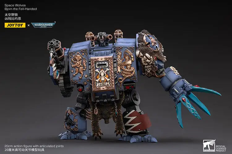 Warhammer 40k 1: 18 Space Wolves Bjorn the Fell-Handed