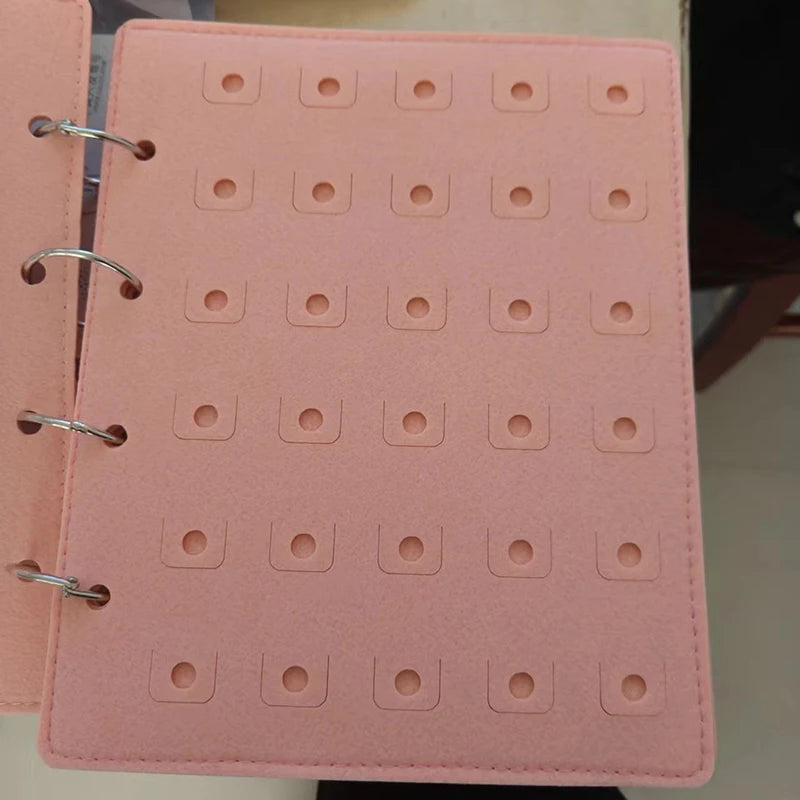 Pin Display Book Storage Pin Storage Case Practical Felt Pin Organizer Bag Protective Cover Brooch Earring Storage Holder Page