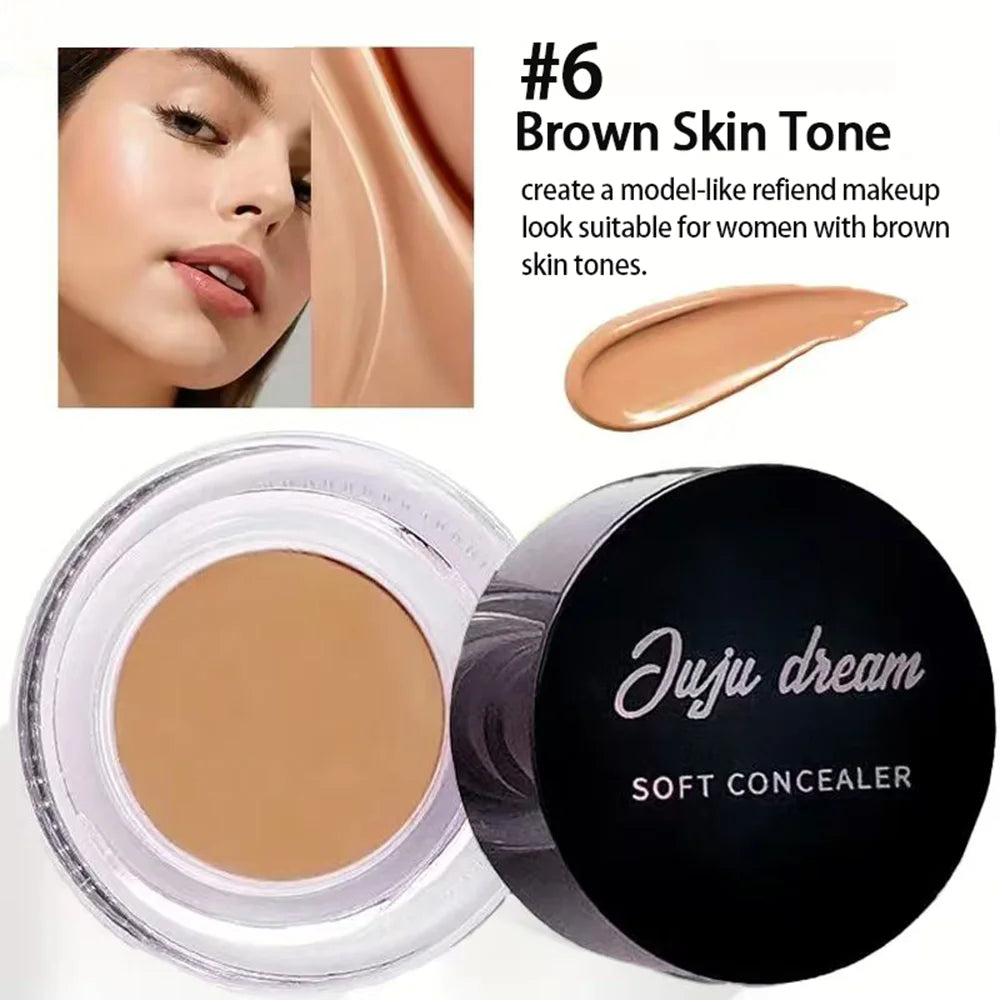 Full Coverage Waterproof Concealer – Hides Tattoos, Scars & Blemishes, Natural Matte Foundation for All Skin Tones, Long-Lasting