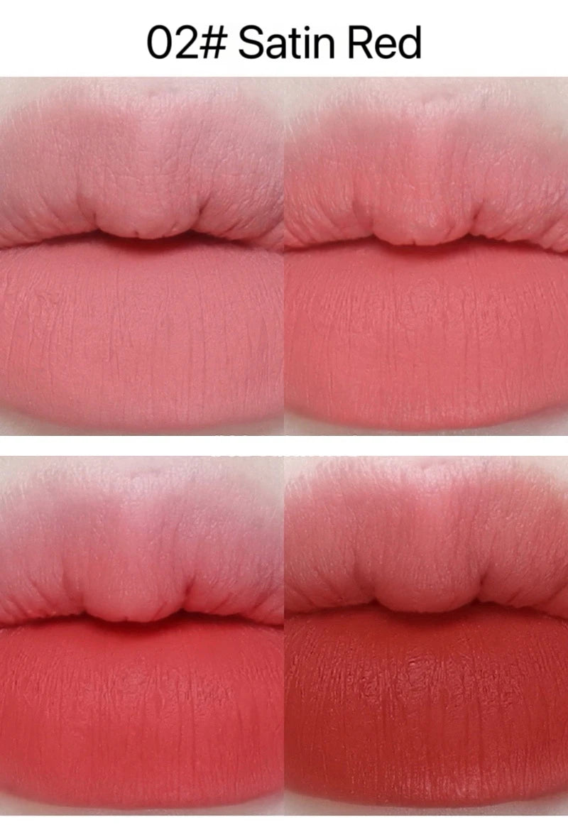 4 In 1 Nude Matte Lipstick Pencil Kit Velvet Sexy Red Lip Tint Non-stick Cup Multicolour Lipstick Pen Makeup Lips Cosmetic Set