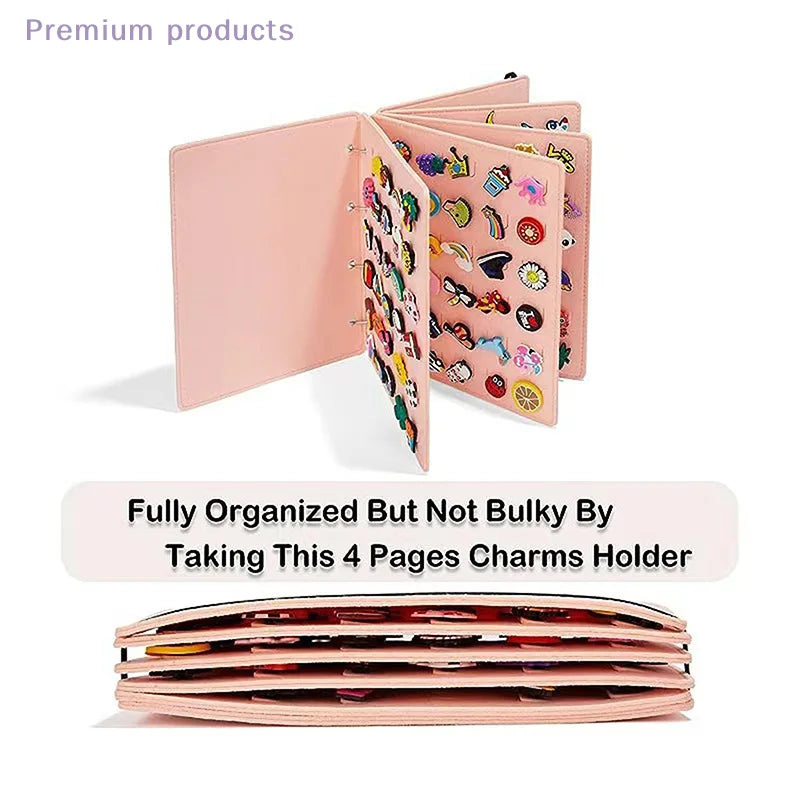 Practical Felt Pin Display Book Storage Case - Pin Organizer Bag Protective Cover Brooch Earring Storage Holder for Collectors