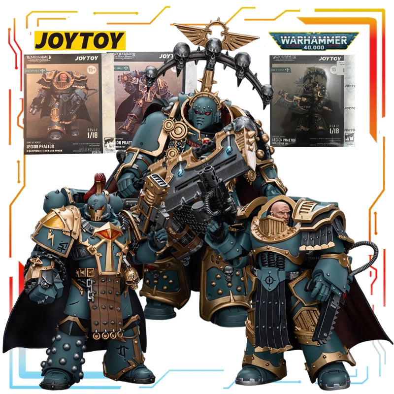 Original Warhammer 40k  Wolf Series Son of HH Horus Anime Model Toys Collectible Model