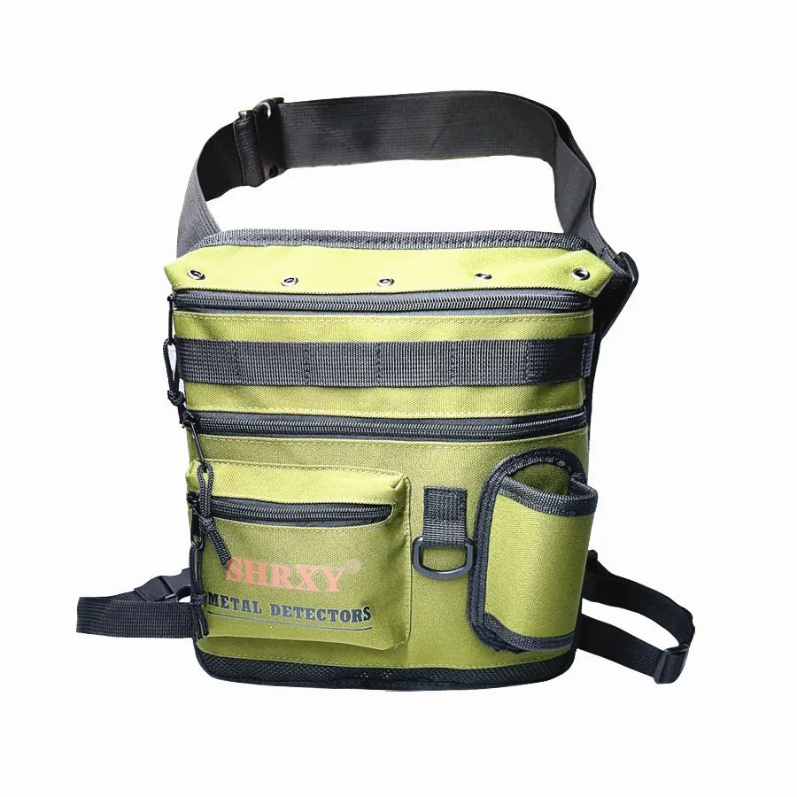 Metal Detector Finds Bag All Terrain Garden Detecting Pouch Accessories  Digger Tools Bag