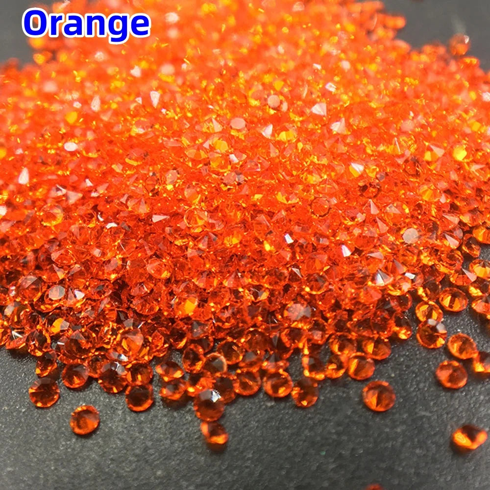 1440pcs/bag 1.2mm Wholesale Mini Pixie стразы Non Hotfix Rhinestone Micro Crystal Zircon Nail Art Rhinestones Decoration