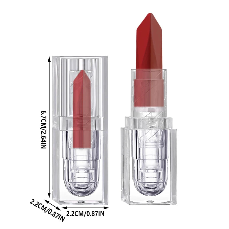 Nude Matte Lipstick Waterproof Lip Sticks Not Fading Sexy Red Velvet Lipsticks for Women Make Up Long Lasting Lip Cosmetics