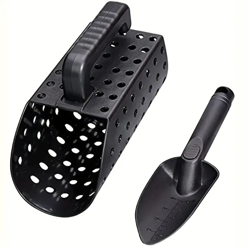 Metal Detector Sand Scoop and Shovel Set Digging Tool Accessories for Underground Metal Detecting Gold Treasure Detector