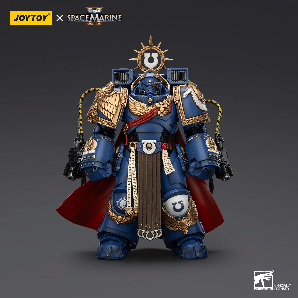 1/18 Warhammer 40k Darktide Ultramarines Marneus Calgar Chapter Master Action Figurine Model
