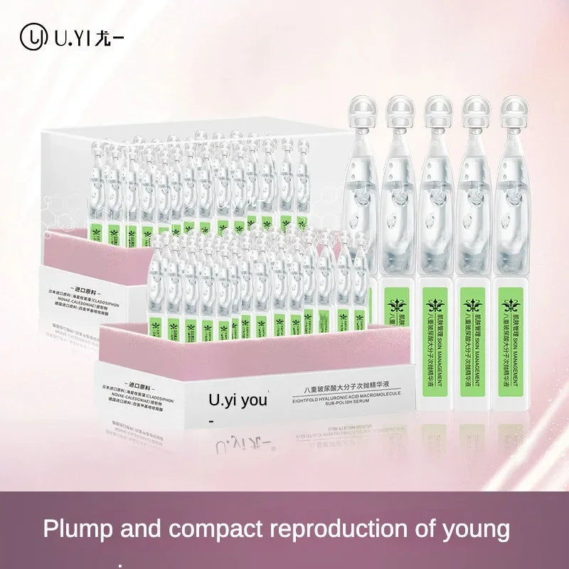 Hyaluronic Acid Anti-Wrinkle Serum Hydrating Moisturizing Firming Moisturizing Whitening Fade Fine Lines Skincare Set